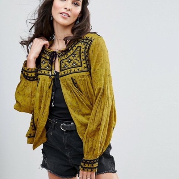 Free People Jackets & Blazers - Free People Twilight Folk Jacket
